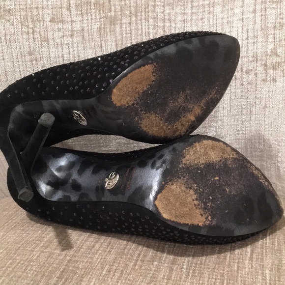 💜🖤 Dolce & Gabbana Swarovski Crystal Pumps - Picture 8 of 8